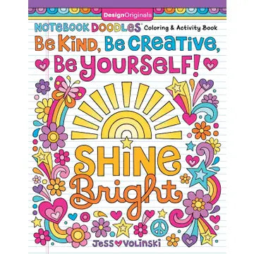 Notebook BE KIND, BE CREATIVE, BE YOURSELF!