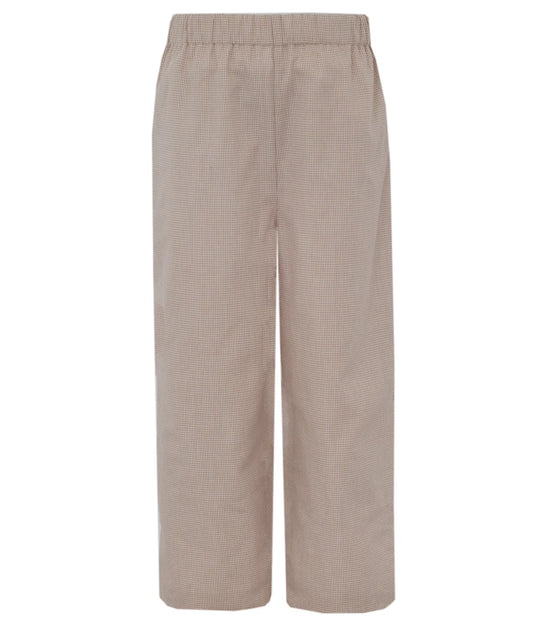 mini gingham boy pants
