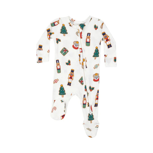 Nutcracker christmas cookies footie