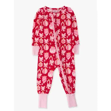 Ornament & Bows Romper PJ