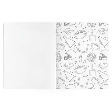 Game Day Sports-Themed Coloring Book