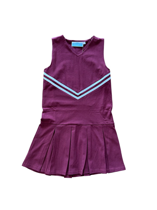 Maroon Cheer uniform dress