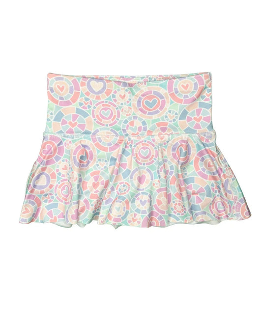 Kaleidoscope heart skort