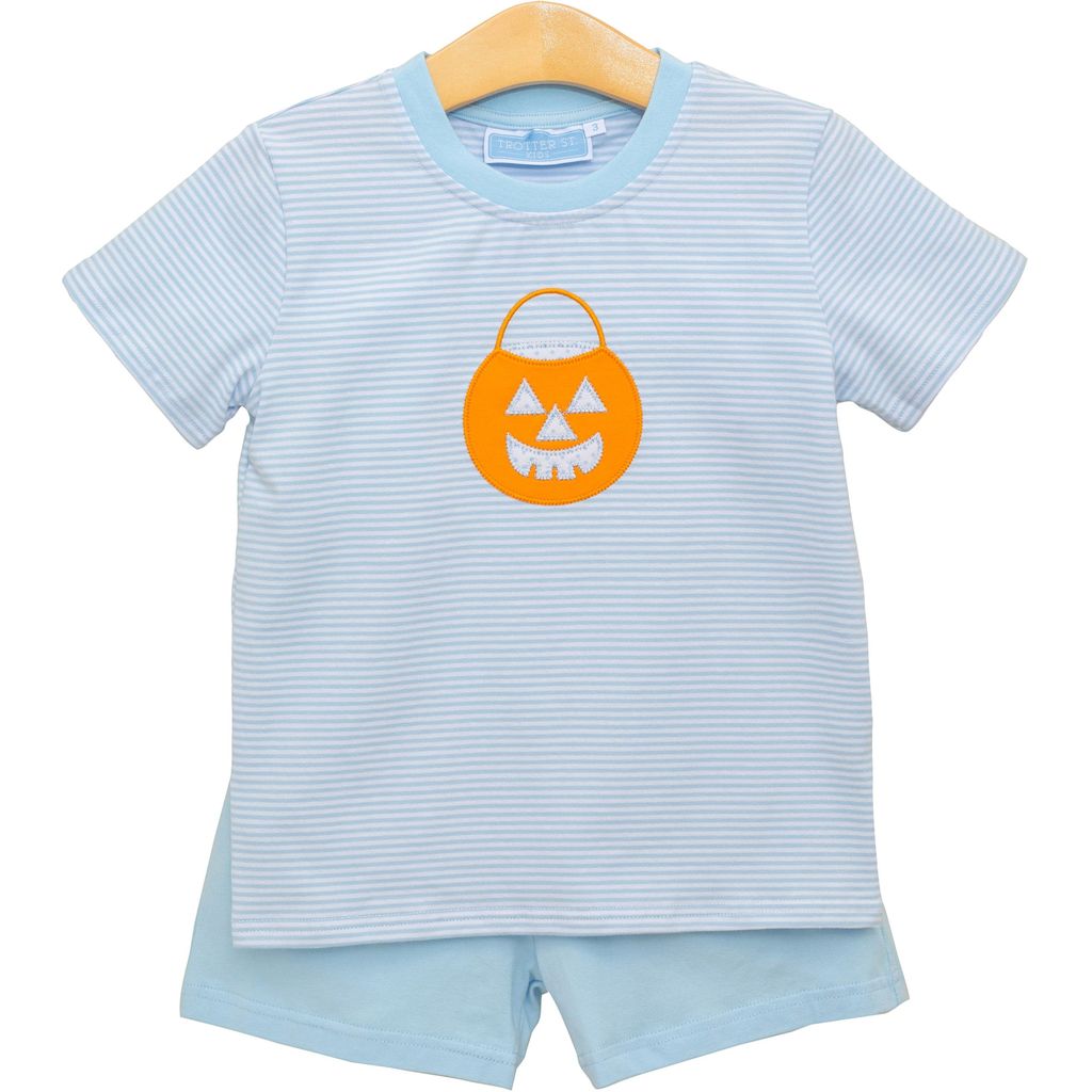 Jack o Lantern short set