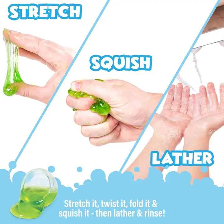 Bath slime surprise bath bombs