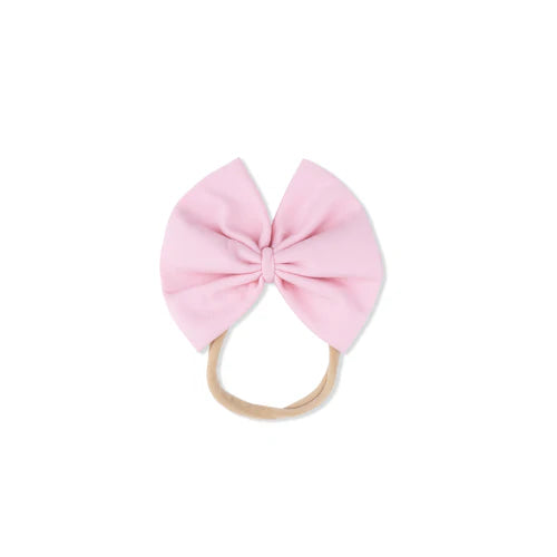 Pink Bow Headband
