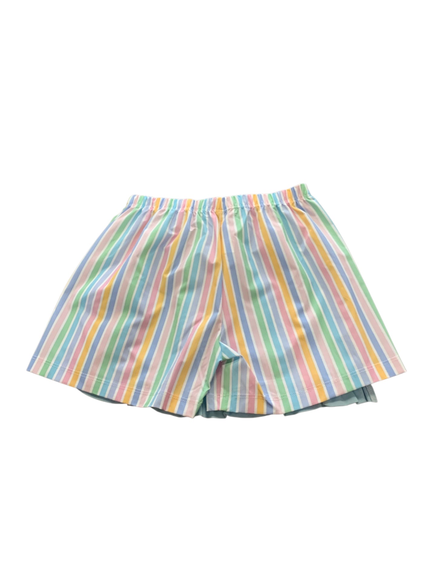 evelyn spring pretty stripe skirt