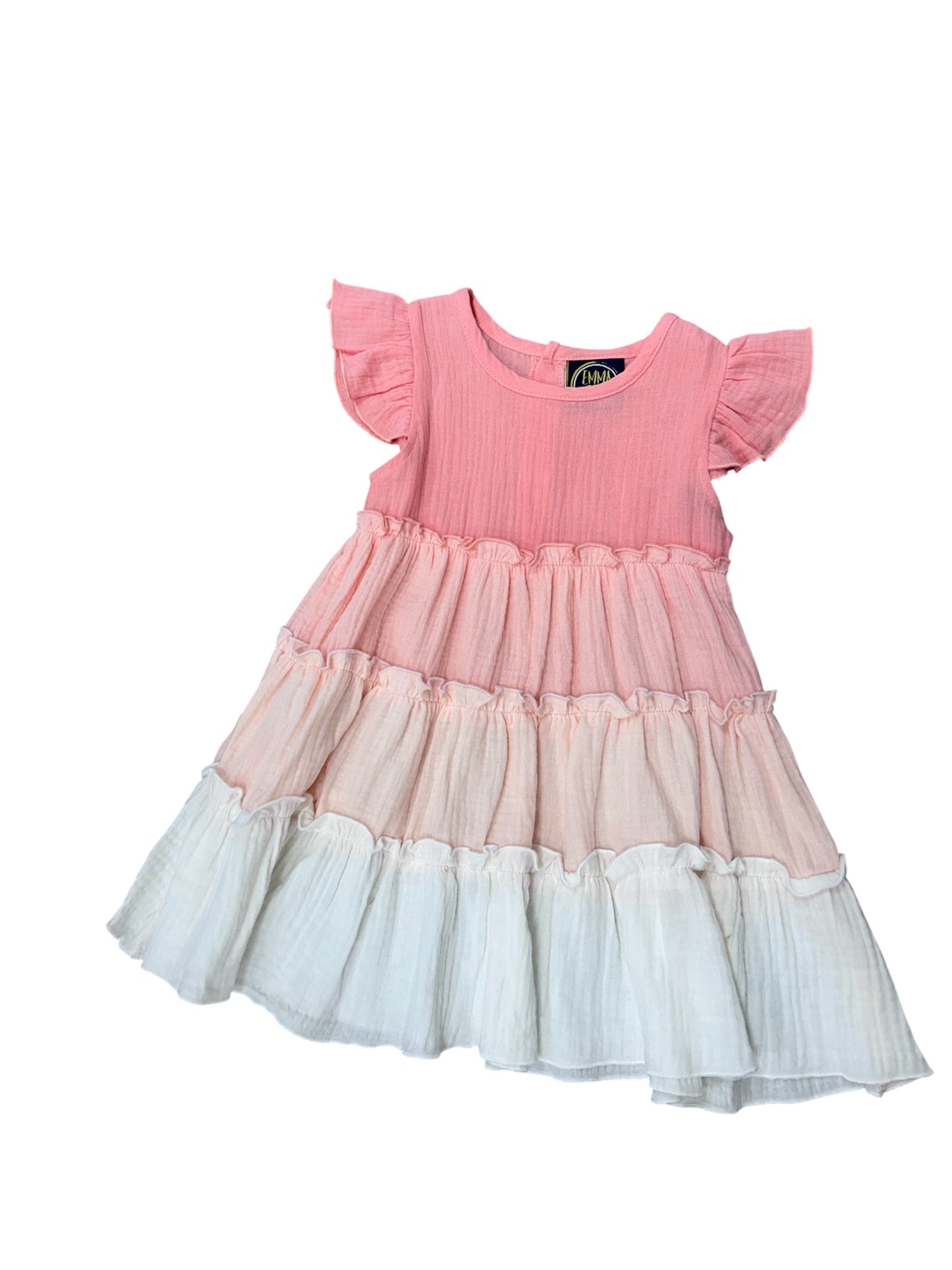 Peach ombre dress