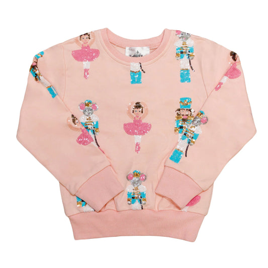 Nutcracker pink sweatshirt