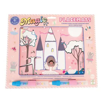 Magic water placemats- enchanted