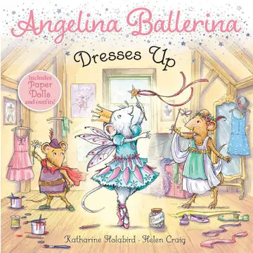 Ballerina dress up book