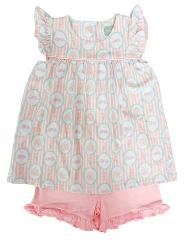 Sand Castle Short Set