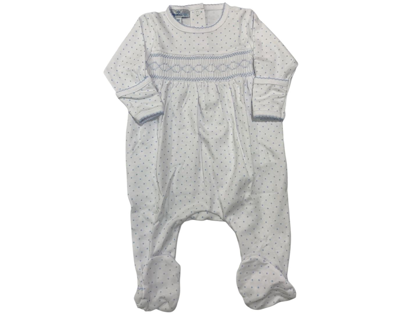 Mini blue dot footie