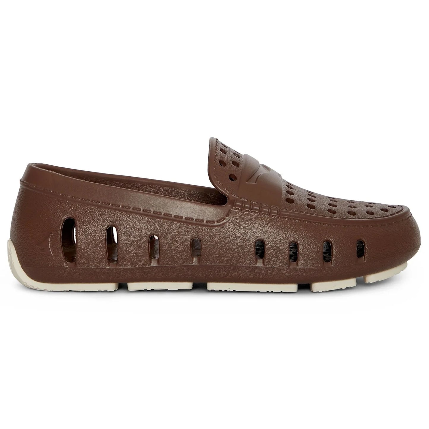 Driftwood Brown/Coconut floaters