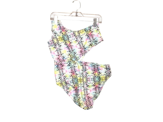 stella cove pastel snakeskin one piece