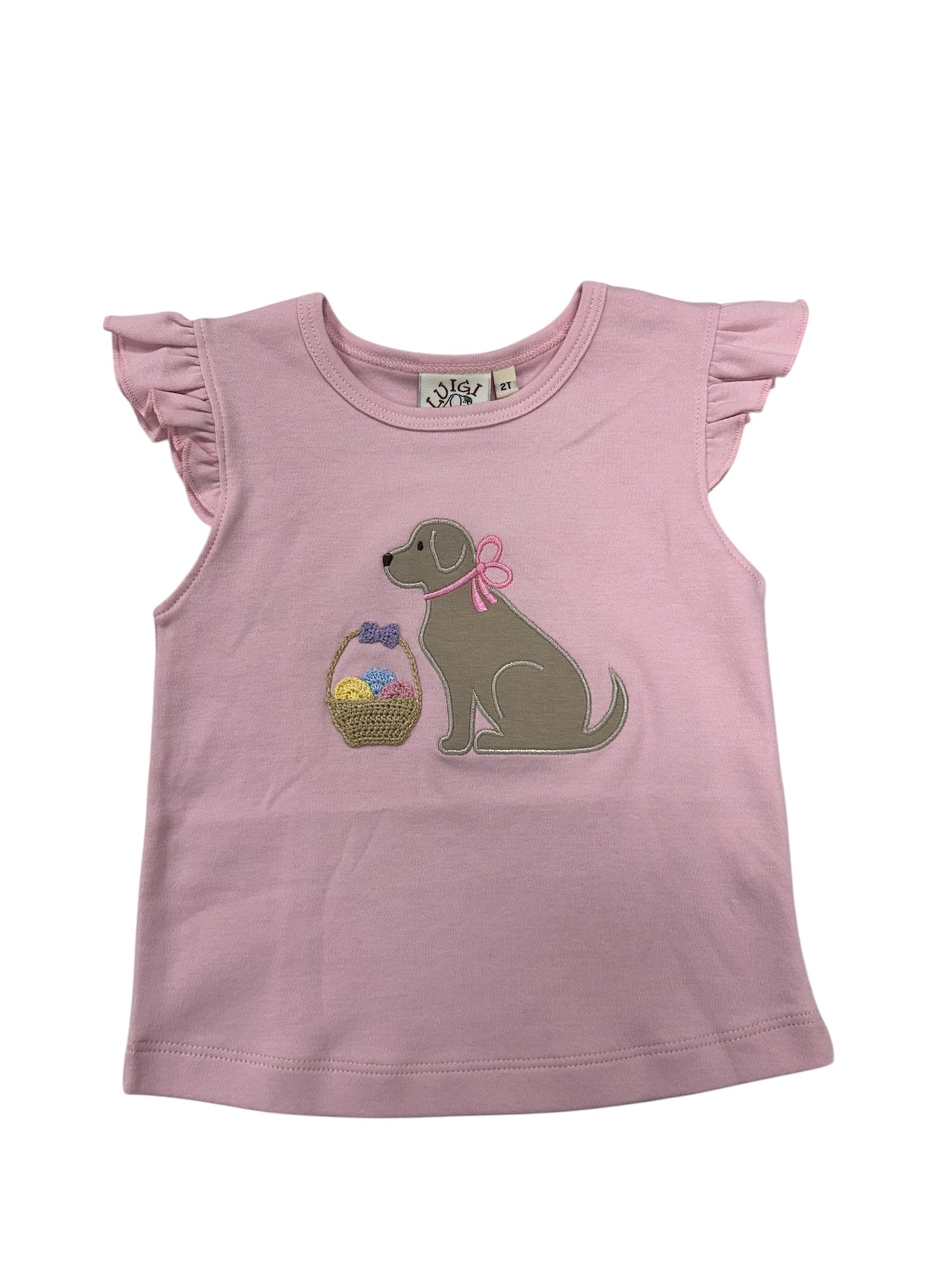 Easter basket lab flutter sleeve