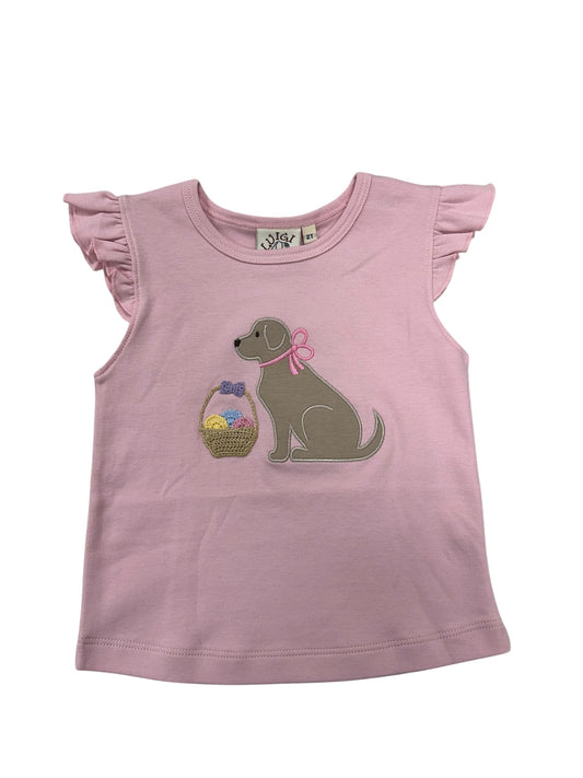 Easter basket lab flutter sleeve