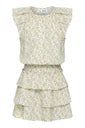 Tepper dress cream ditsy