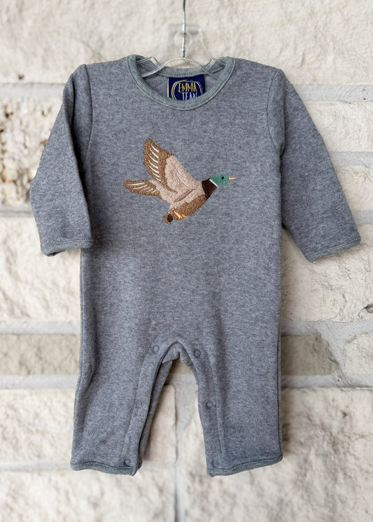 Mallard duck sweater romper