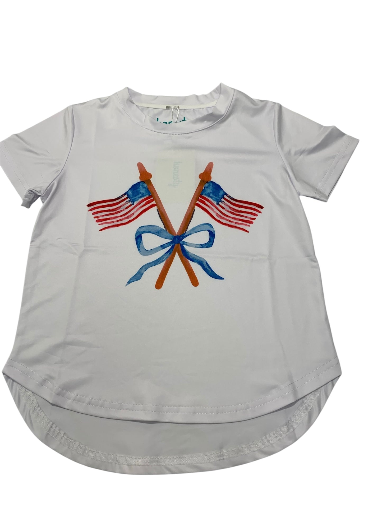 Perf tee-bow flag