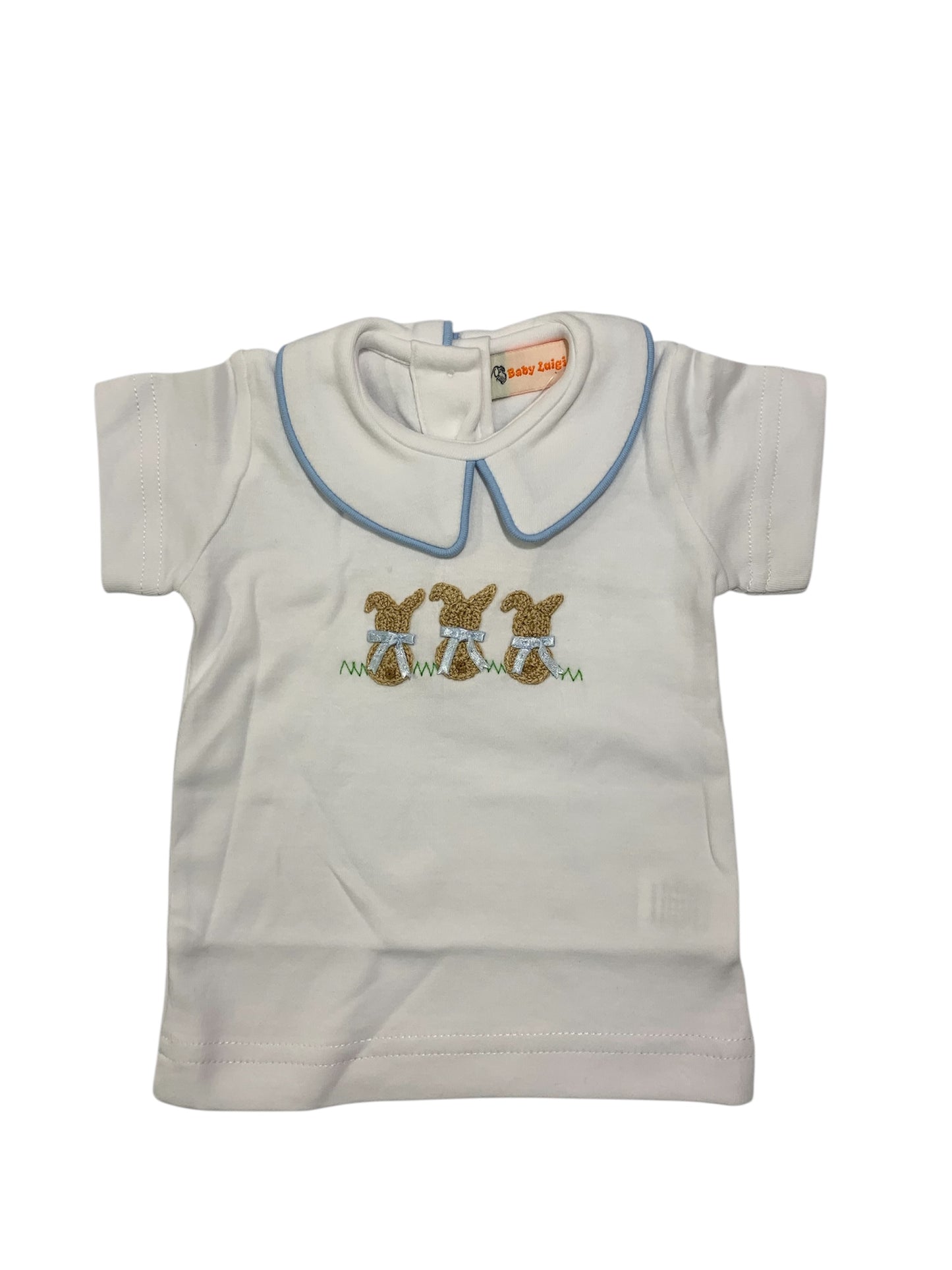 Boy 3 bunnies top