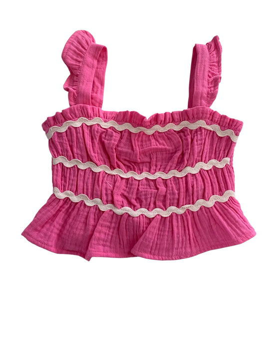 pink ric rac tank