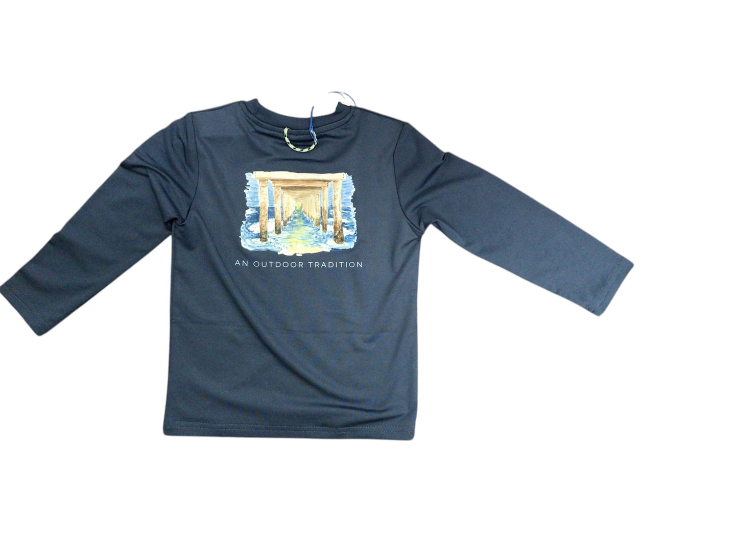 Navy Ls performance tee