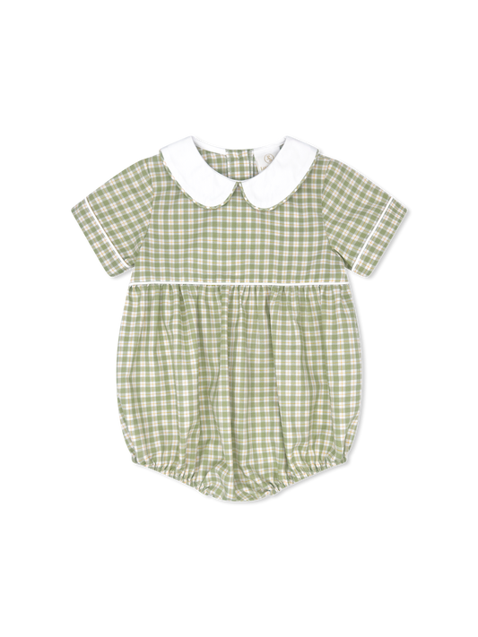 Covington bubble-Pinecrest plaid