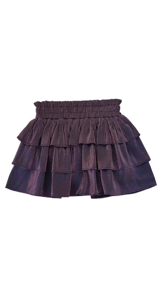 Luna skirt Purple shimmer