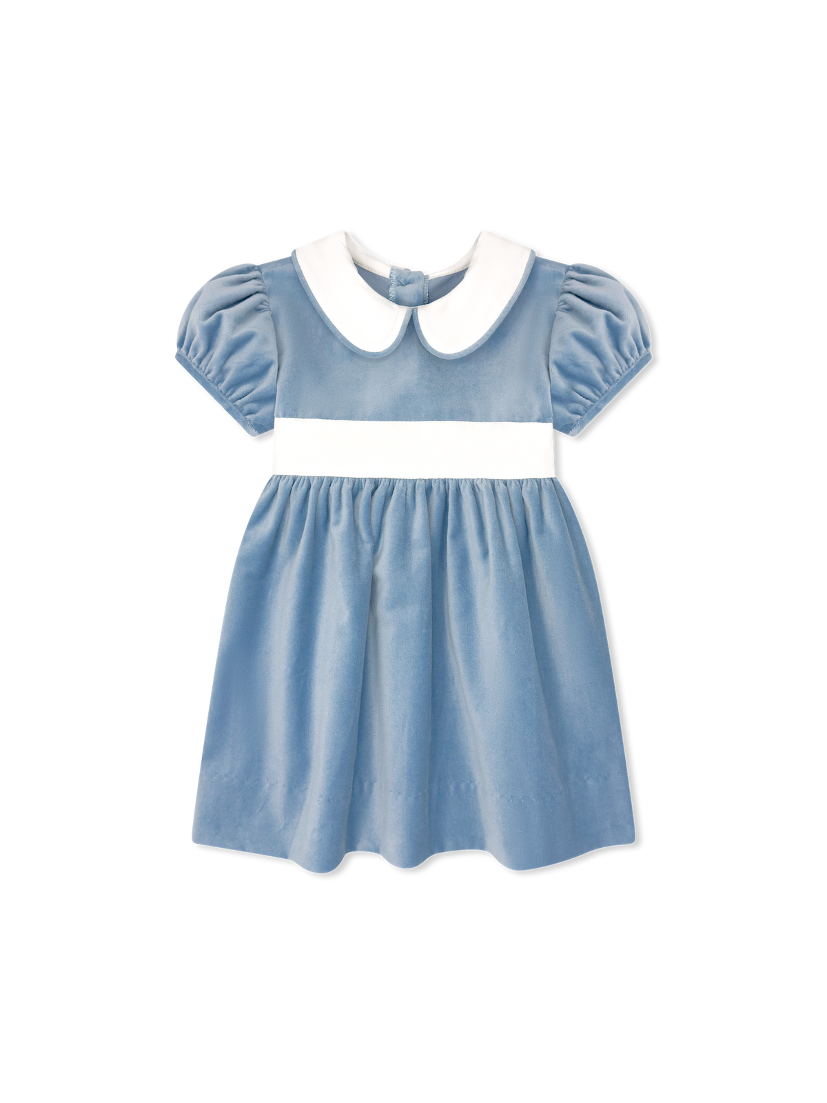 Elenor Dress Blue Velvet