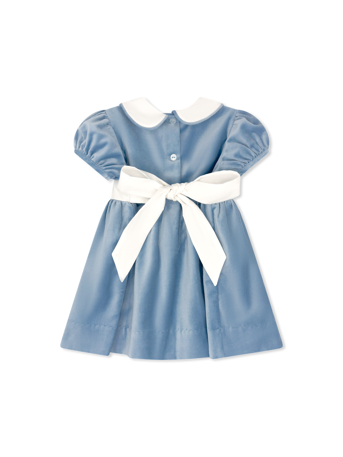 Elenor Dress Blue Velvet