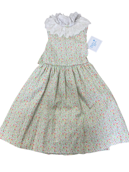 Coral cottage dress
