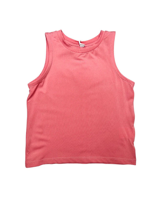 Salmon pink tank top