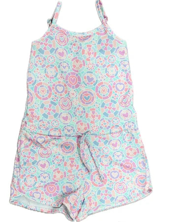 kaleidoscope heart romper