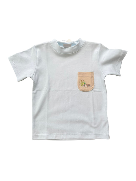 Mallard n cattails tee