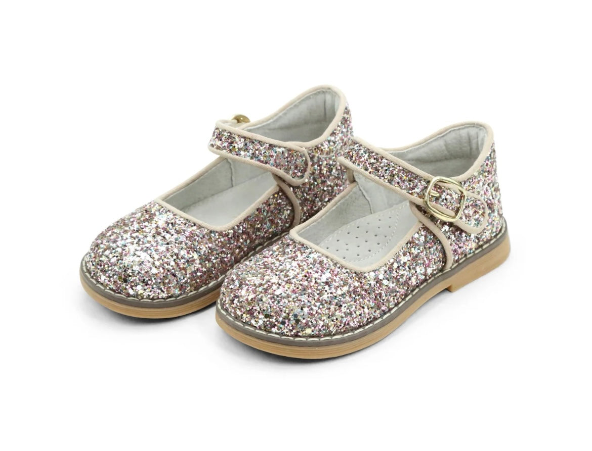 Multi glitter Natasha shoes