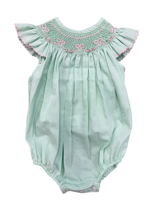 Mini green angel wing bishop bubble