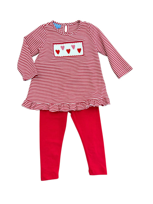 Valetines heart tunic and leggings