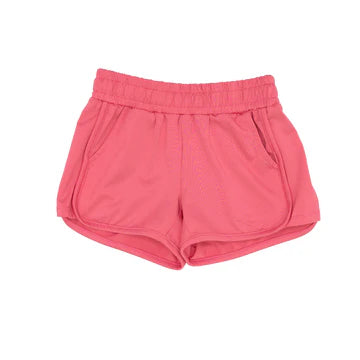 Pastel pink stretch shorts