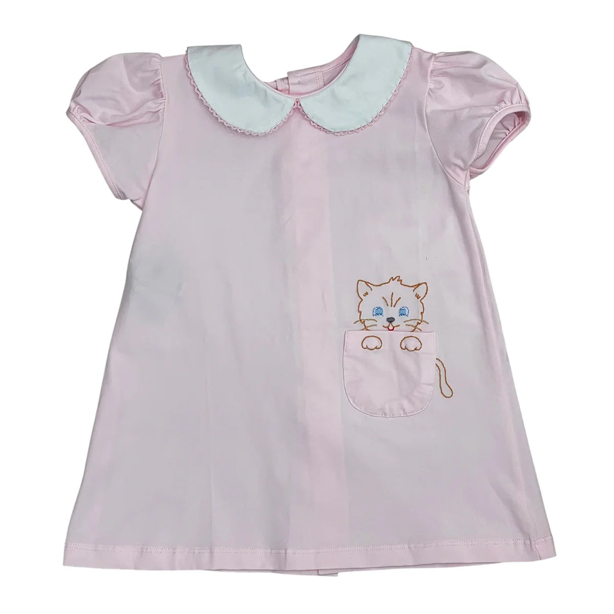 pink cat dress