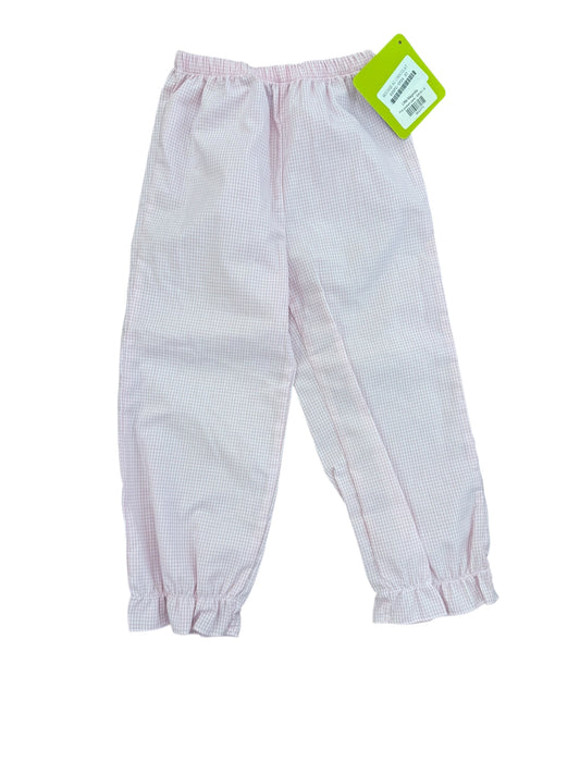 Pink gingham pants