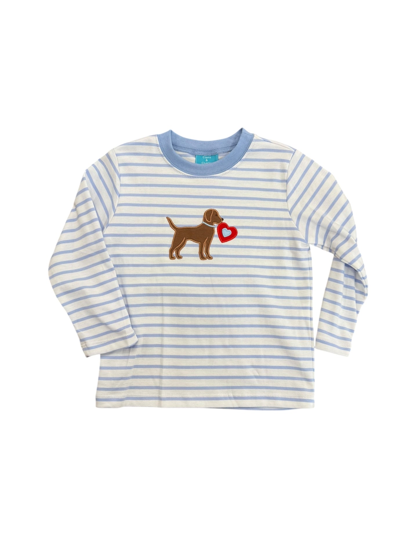 Valentine light blue boy shirt
