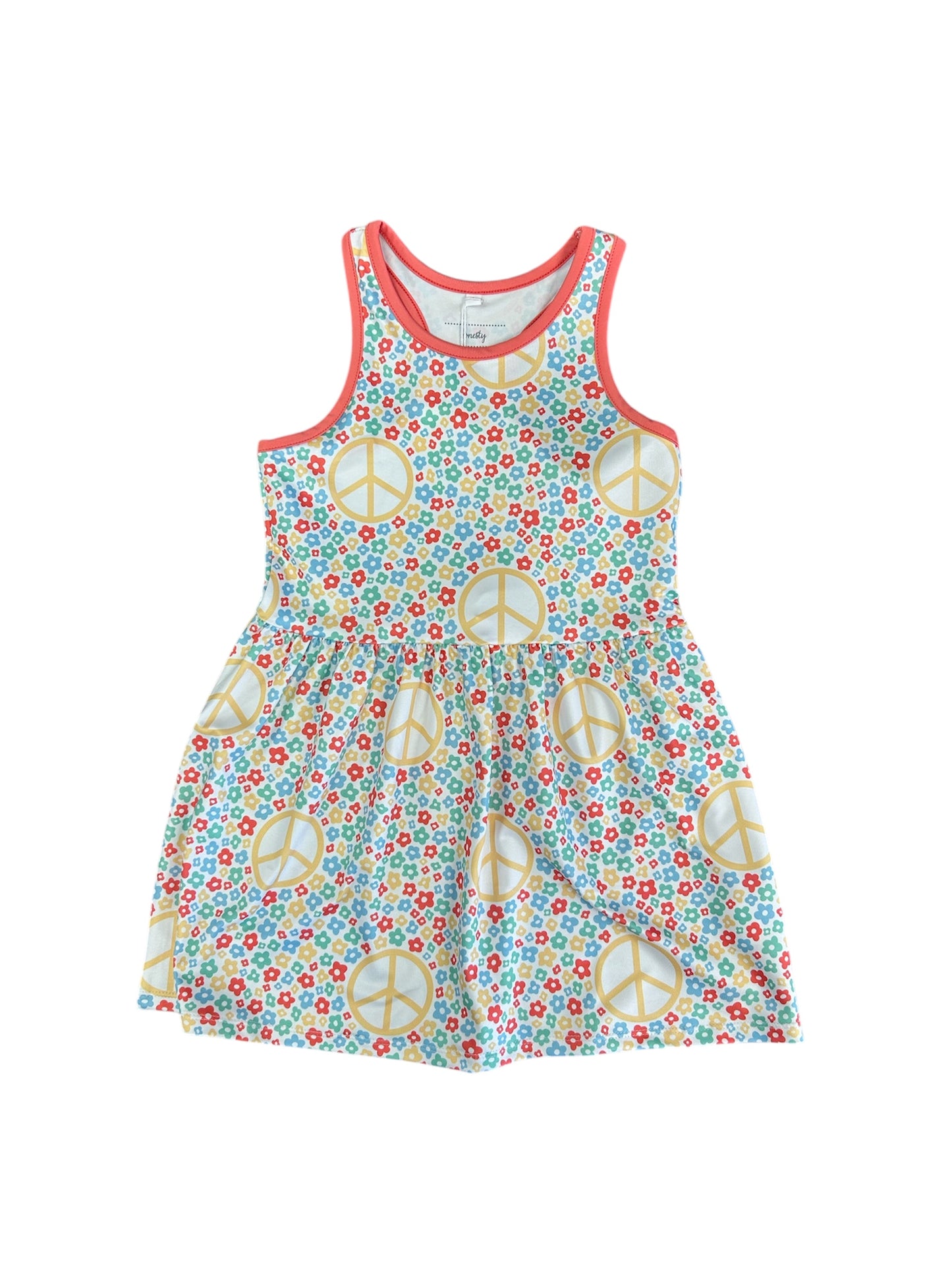 Tennis dress peace