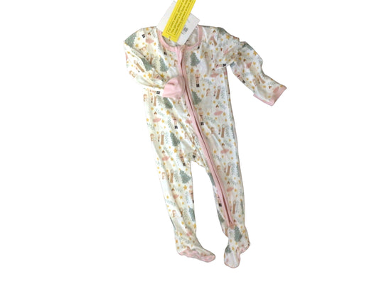 Pink Nutcracker Footie