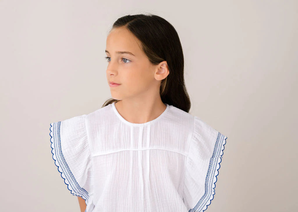 Webster white Camille blouse