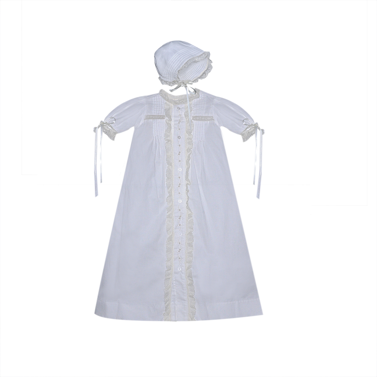 White Tierney Christening gown