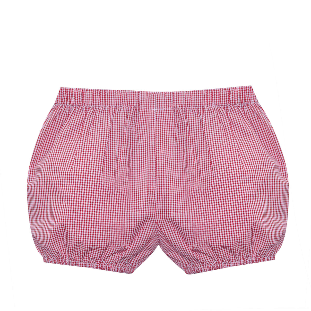 red gingham bloomers