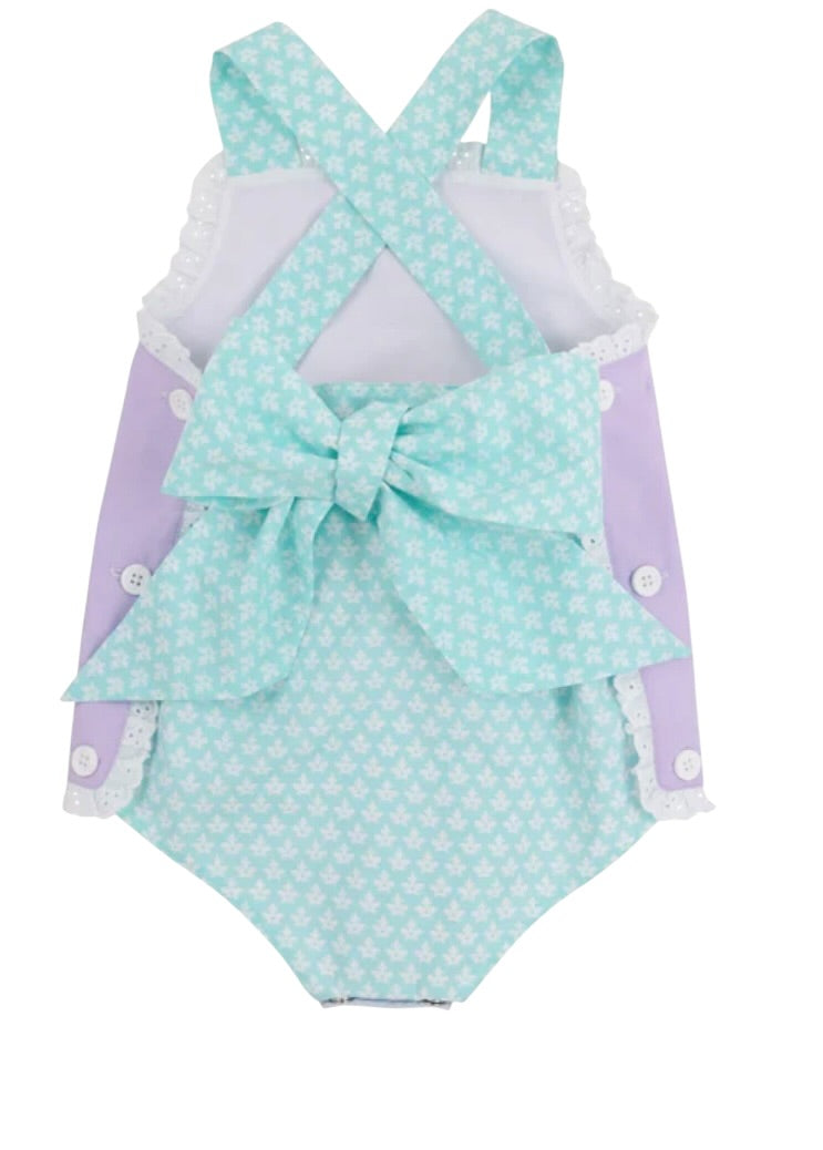 Launderdale lavender sunsuit
