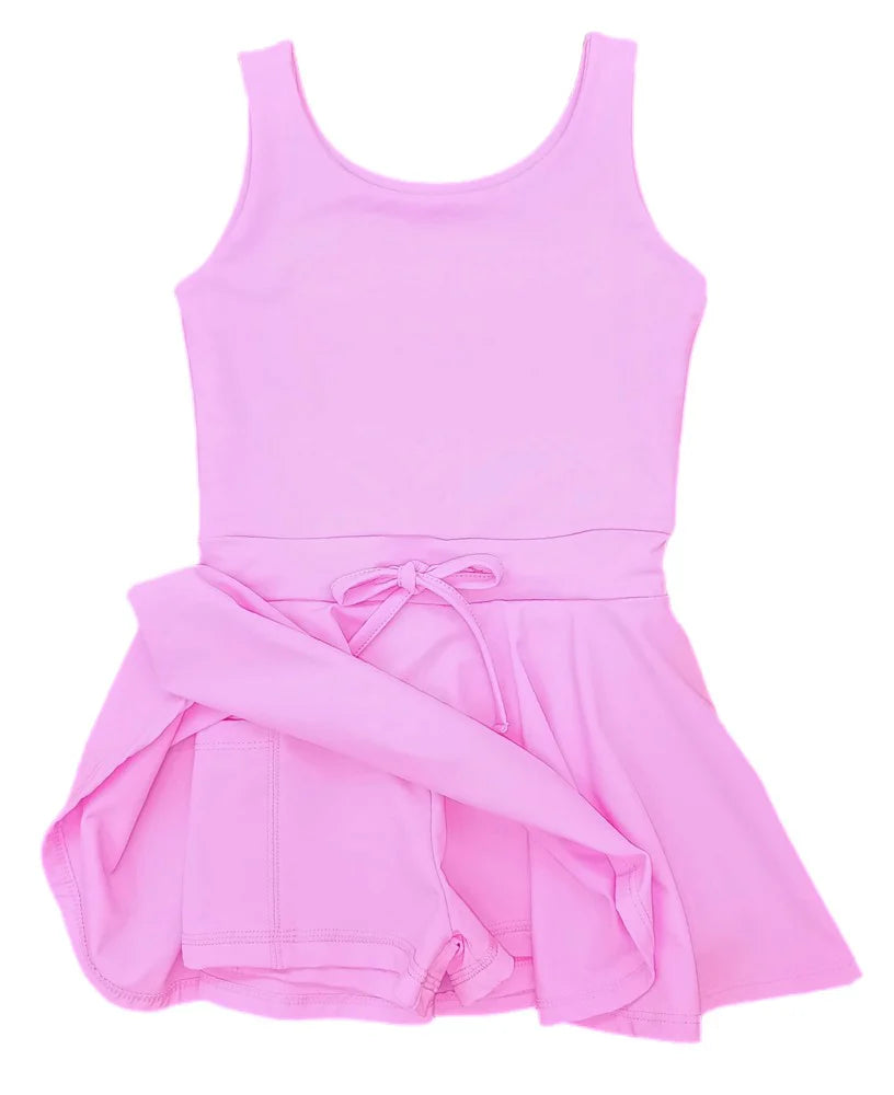 Athleisure Tennis dress pink