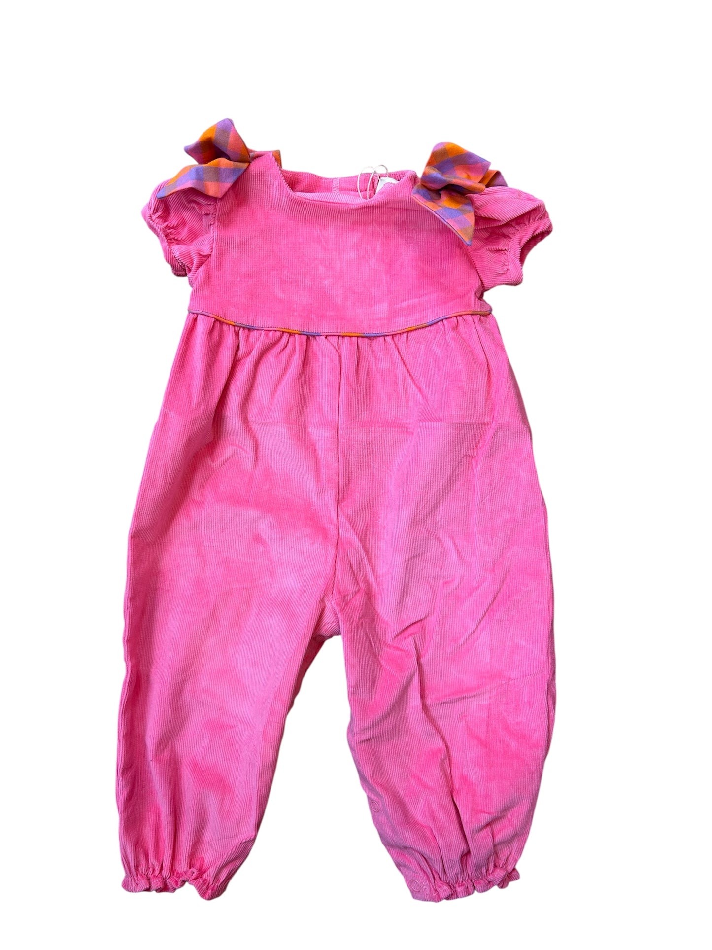 Ryleigh Romper Punch plaid